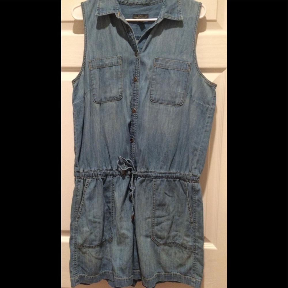 Ralph Lauren Jean romper Sz 16
